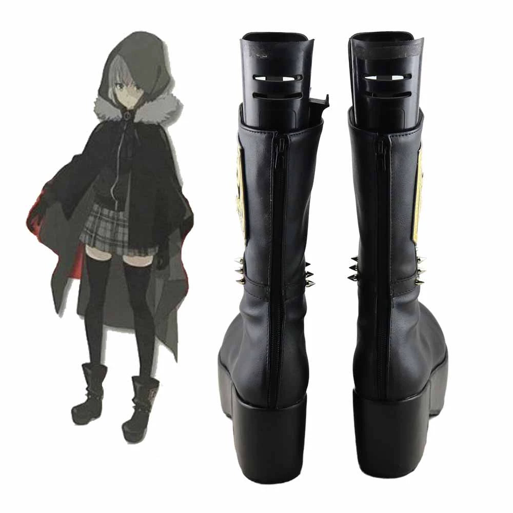 Monenjoy　 ロード・エルメロイII世の事件簿　グレイ　ブーツ　シューズ　コスプレ道具　ロングブーツ　fate　Fate/stay night 　Gray　コスチューム