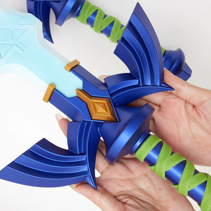 Monenjoy ゼルダの伝説 マスターソード ハイリアの盾 コスプレ道具　武器レプリカ　ABS刃、金属製刃　発光刃選択　工芸品　ティアーズオブザキングダム - Monenjoy