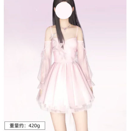 Monenjoy　恋と深空 Love and Deepspace　夢に揺れる心　コスプレ衣装　普段着　ワンピース　イベントGS1336 - Monenjoy
