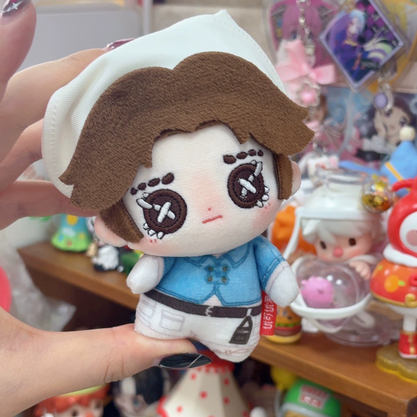 アイデンティティ5 　医師　ぬいぐるみ　10cm キーホルダー　綿人形　第五人格/IdentityV 同人グッズ　エミリー・ダイアー　非公式グッズ