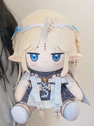 鳴潮 　カルテジア　ぬいぐるみ　綿人形　40cm　お座り　萌えグッズ　同人 Monenjoy