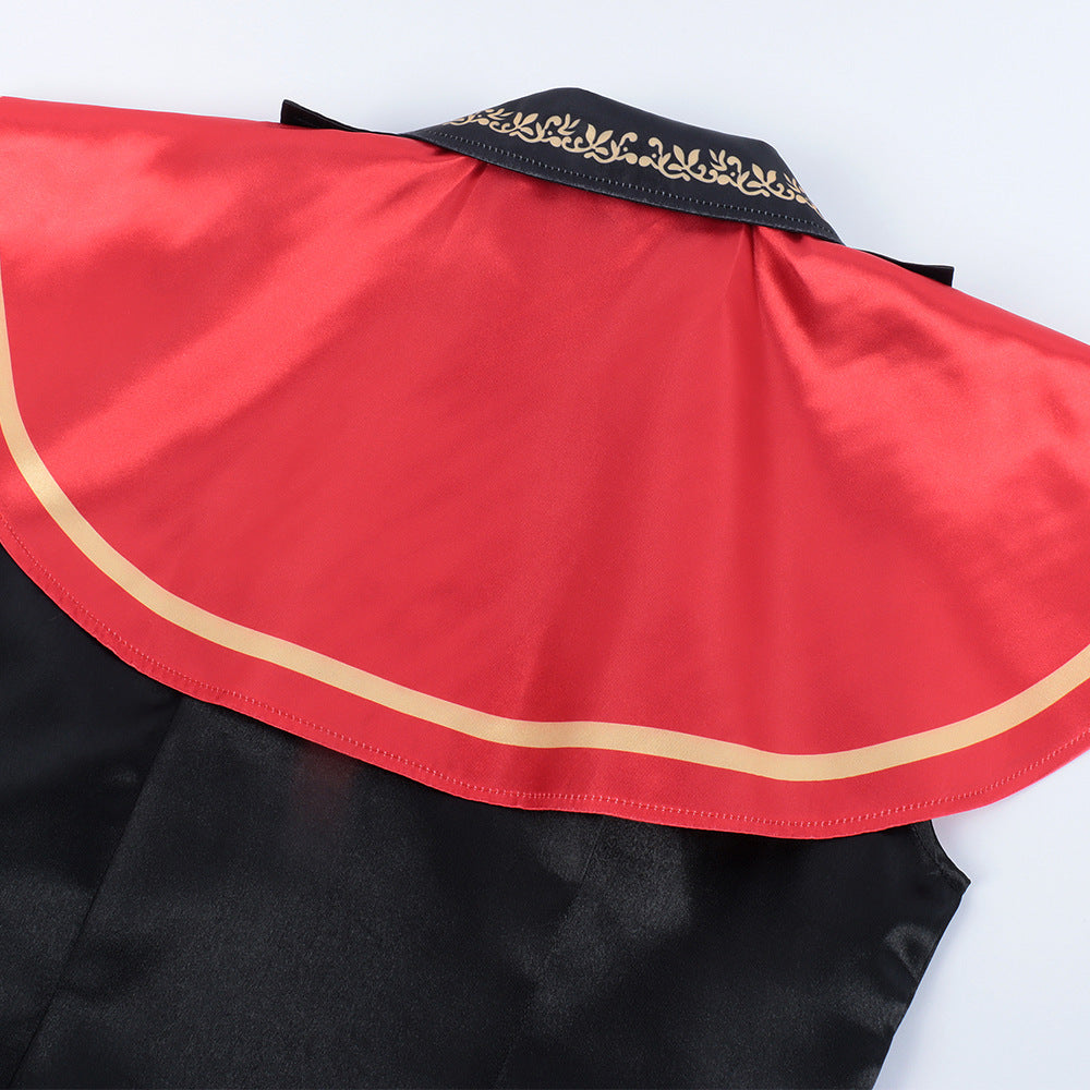 Monenjoy バンドリ！アヴェムジカ TVアニメ ムジカ　　若葉 睦　三角 初華　八幡 海鈴　祐天寺 にゃむ　豊川 祥子　イヤリング贈り　舞台服　コスチューム　洋服　イベント　仮装　ロリータ　可愛い　 - Monenjoy