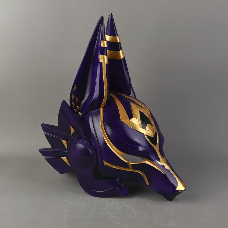 Monenjoy　原神　セノ　マスク　仮面　大マハマトラ　緘秘の裁き　七聖槍術　コスプレ道具 - Monenjoy