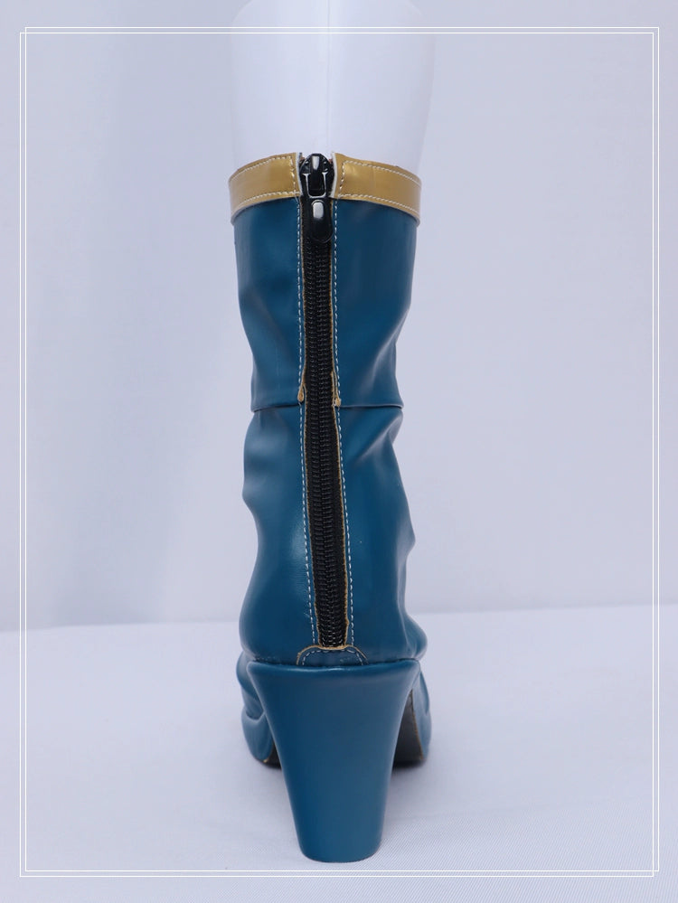 Monenjoy　魔法少女まどか☆マギカ　美樹 さやか　コスプレ道具　魔法少女　シューズ　靴　オーダーメイドGS1176 - Monenjoy