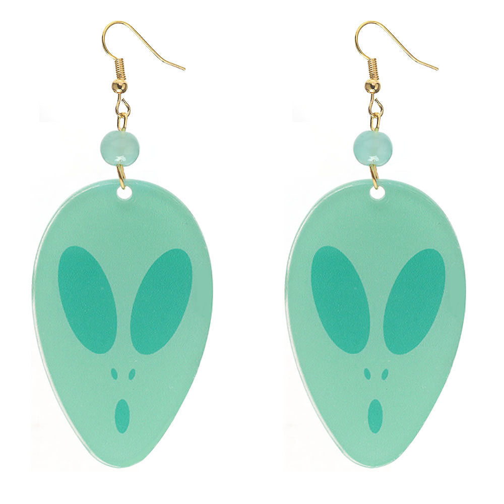 Monenjoy ダンダダン イヤリング　おもちゃ　綾瀬 桃 耳飾り　ピアス　あやせ もも アクセサリー　コスプレ道具 - Monenjoy