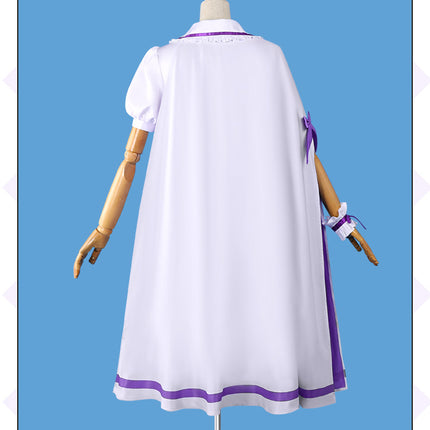 Monenjoy　前橋ウィッチーズ 新里 アズ　紫色 コスプレ衣装　ライブ服　舞台服　コスチューム　魔女　