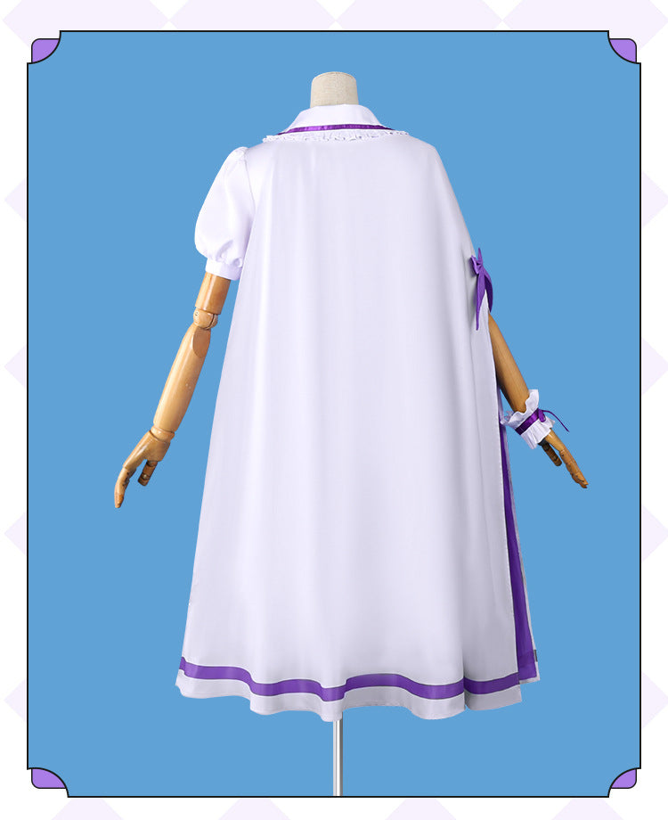 Monenjoy　前橋ウィッチーズ 新里 アズ　紫色 コスプレ衣装　ライブ服　舞台服　コスチューム　魔女　