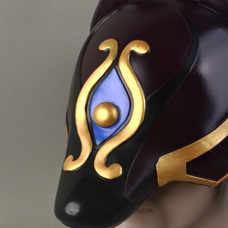 Monenjoy　原神　セノ　マスク　仮面　大マハマトラ　緘秘の裁き　七聖槍術　コスプレ道具 - Monenjoy