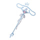 Monenjoy Honor of Kings Cinnamoroll's Dream Kuromi's Heart Yao Cosplay Prop 150cm Weapon Model You Yaria Cane