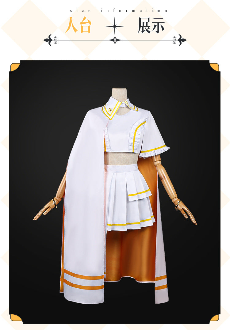 Monenjoy　前橋ウィッチーズ 　三俣 チョコ　コスプレ衣装　黄色　ライブ服　舞台服　コスチューム　魔女　　演出服GS1902