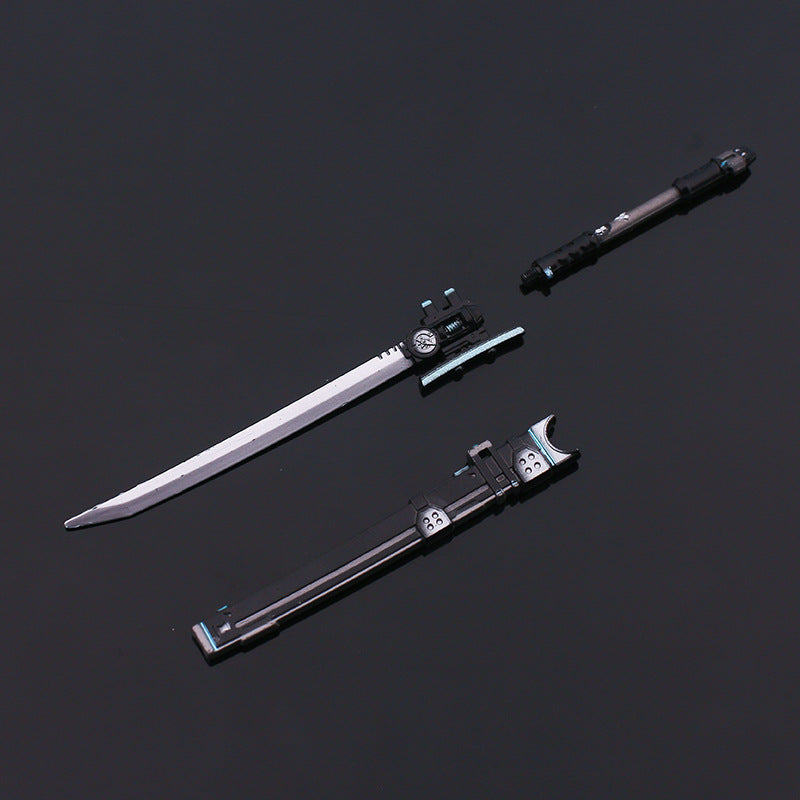 Monenjoy ミニチュア　ゼンゼロ ダイキャスト製　22cm　1/6Ver イヴリン　武器モデル　アクセサリーGSmini001