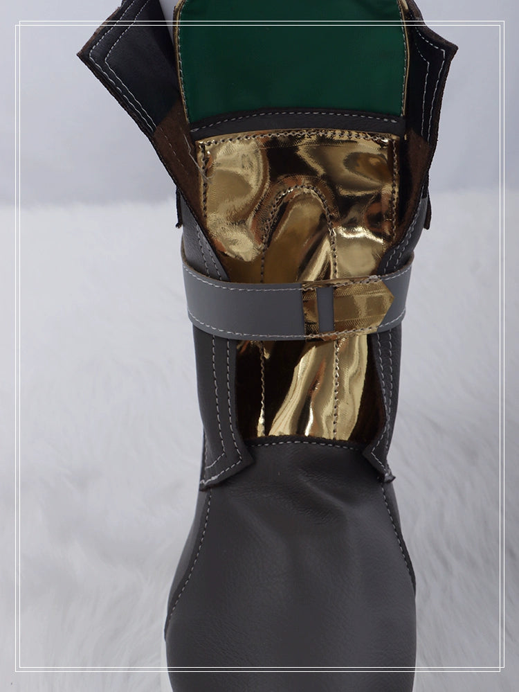 Monenjoy 崩壊スターレイル 丹恒 　コスプレ道具　ブーツ　 巡狩　靴　オーダーメイド　GS1182 - Monenjoy