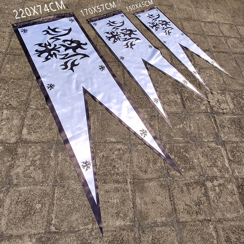 Monenjoy　Fate/Grand Flag　マスターライン Fate/stay night アルトリア・ペンドラゴン　旗面　旗幟（アーサー王） セイバー　アクセサリー　コスプレ道具　 - Monenjoy