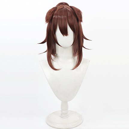 Monenjoy　ホロライブ 戌神ころね　ウィッグ　カツラ　いぬがみころね　VTuber事務所　コスプレ道具　長約60cm - Monenjoy