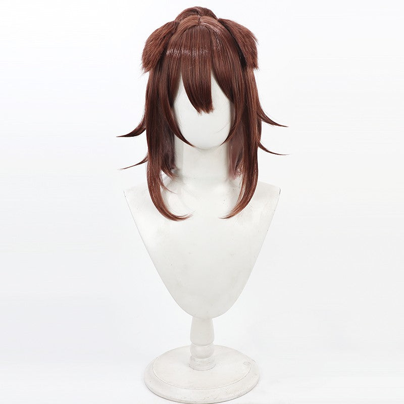 Monenjoy　ホロライブ 戌神ころね　ウィッグ　カツラ　いぬがみころね　VTuber事務所　コスプレ道具　長約60cm - Monenjoy