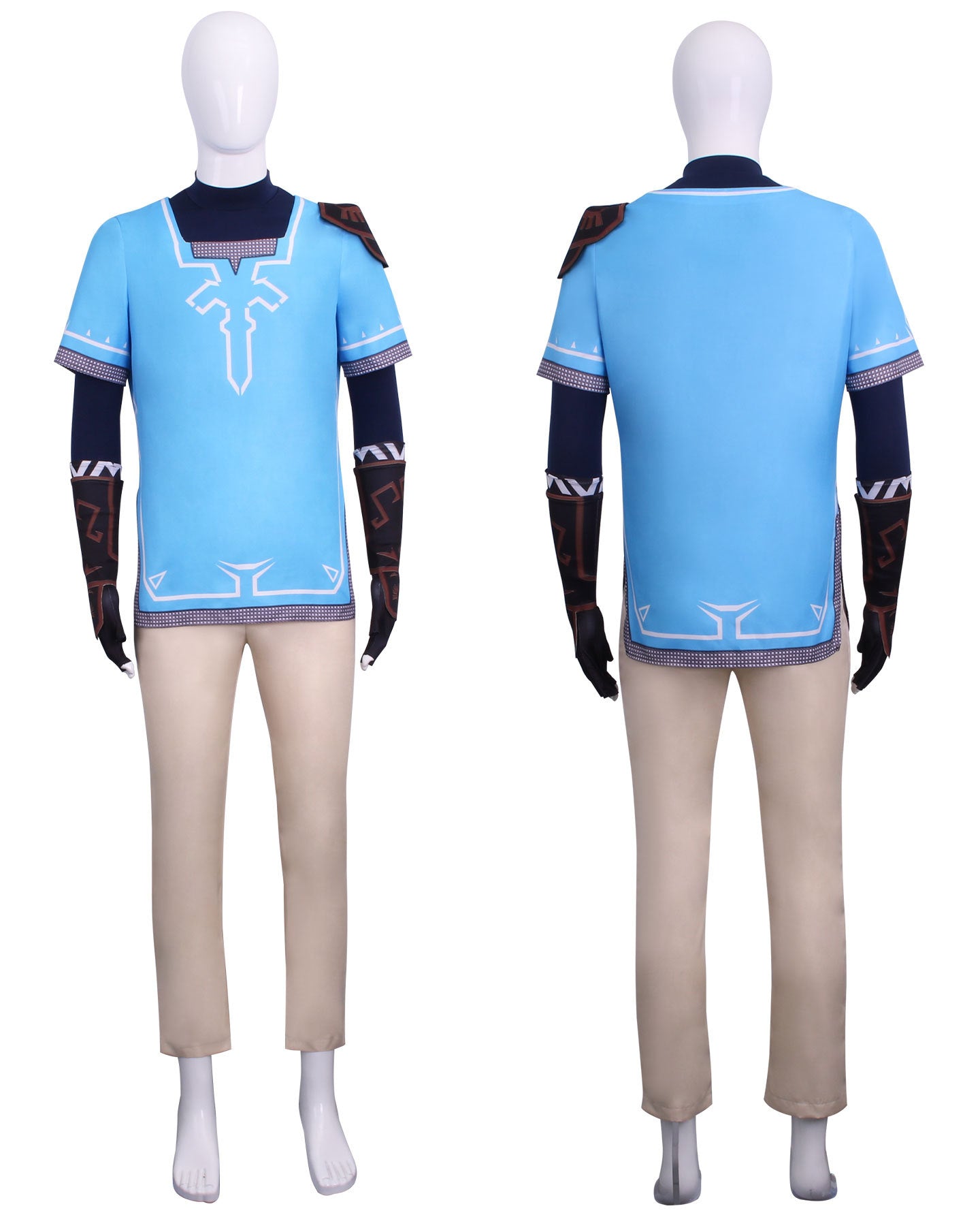 Monenjoy　ゼルダの伝説 リンク　link　英傑服　コスプレ衣装　ブレス オブ ザ ワイルド　イベントGS1152 - Monenjoy