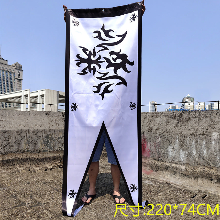 Monenjoy　Fate/Grand Flag　マスターライン Fate/stay night アルトリア・ペンドラゴン　旗面　旗幟（アーサー王） セイバー　アクセサリー　コスプレ道具　 - Monenjoy