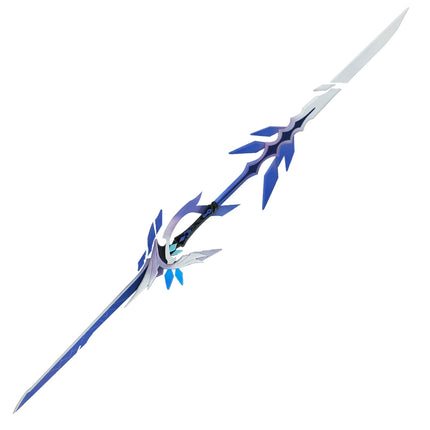 Monenjoy Genshin Impact Scark Soyao Weapon Model Made of Wood and PVC, Disassembled Design, Easy to Carry, One-Handed Sword, Cosplay Prop, Weapon Model, Wooden Blade