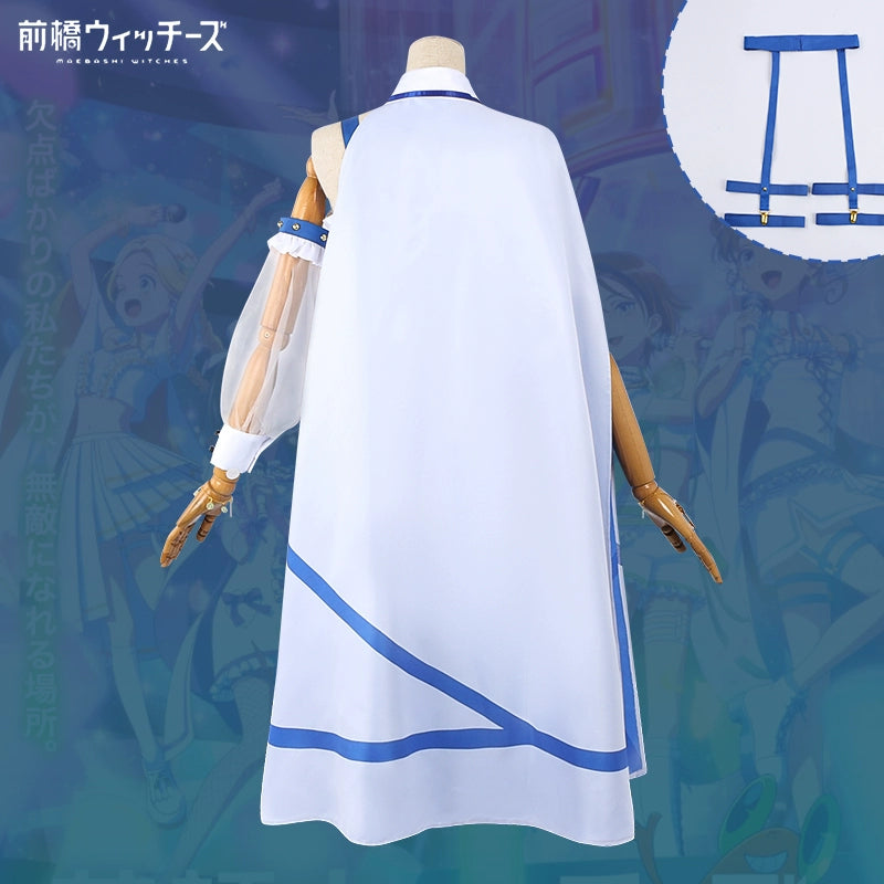 Monenjoy　前橋ウィッチーズ 　上泉 マイ　三俣 チョコ　青色　コスプレ衣装　黄色　ライブ服　舞台服　コスチューム　魔女　GS1903