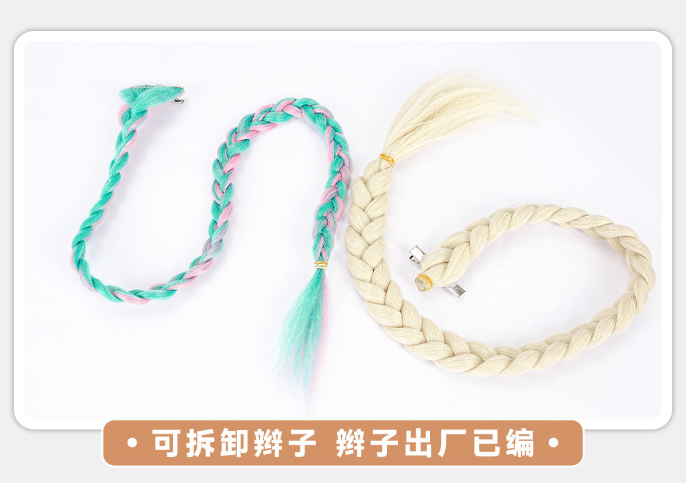 Monenjoy　原神 シロネン ウィッグ　カツラ　コスプレ道具　ナナツカヤンの名鋳り師 魂を鋳る烈火 山岳を彩る金色 - Monenjoy