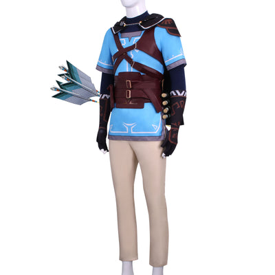 Monenjoy　ゼルダの伝説 リンク　link　英傑服　コスプレ衣装　ブレス オブ ザ ワイルド　イベントGS1152 - Monenjoy