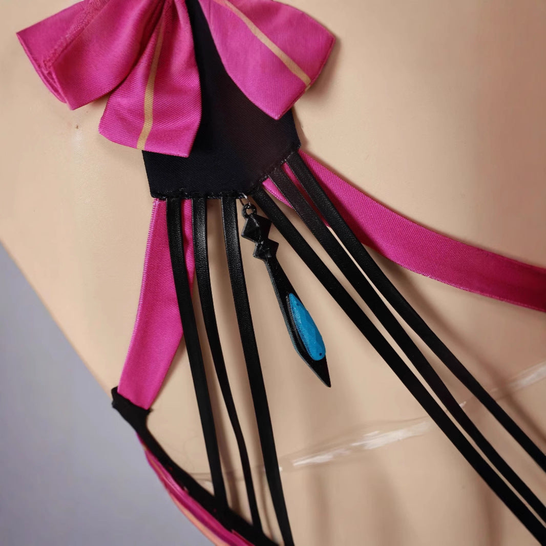 Monenjoy 鳴潮 カルロッタ Carlotta Montelli 　ワンピース　礼服　可愛い　コスプレ衣装　イベント　仮装 - Monenjoy