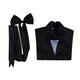 Monenjoy Fainting Hero and Assassin Princess Ciel Zebra Demon King One Piece Cosplay Costume Event Black