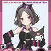 Monenjoy Girls Band Cry x Sanrio Characters Hina x My Melody Cosplay Costume Pink Costume Cute