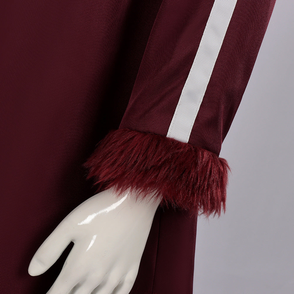 Monenjoy ONE PIECE  バルトロメオ　コスプレ衣装  バルトクラブ　船長　イベント　赤色 人食いのバルトロメオ  Bartolomeo　ハロウィン