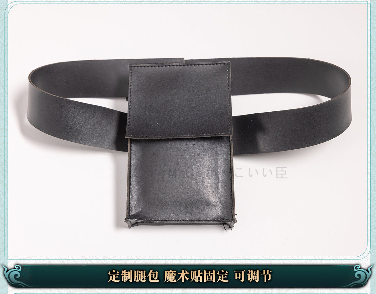 Monenjoy　鳴潮 (Wuthering Waves)　コスチューム　忌炎（きえん）　同人服　コラボIP限定版　イヤリング付　めいちょう　コスプレ衣装　イベント　仮装　ハロウィン　 - Monenjoy