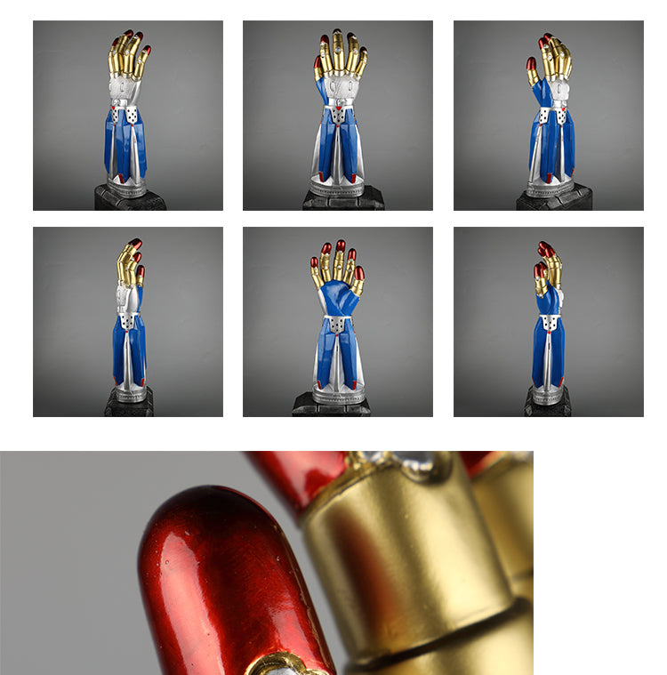 Monenjoy　デビルメイクライ5 ネロ 手袋　悪魔叫びネロブレーカグローブ5コスプレ手袋dmcネロ腕鎧　PVC材質 - Monenjoy