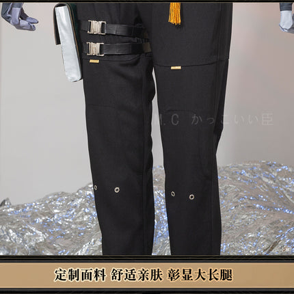 【限定販売】Monenjoy 鳴潮 コスプレ衣装　主人公（気動）　アクセサリー付　実物化　実装化　イベント　仮装　カッコイイ　ハロウィン - Monenjoy