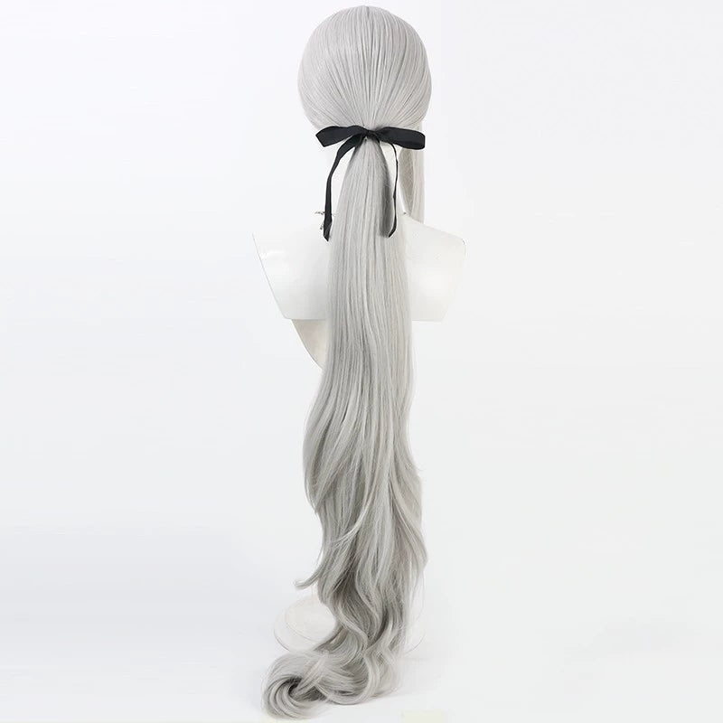 Monenjoy HUNDRED LINE -最終防衛学園  川奈つばさ 　ウィッグ 120cm　コスプレ道具　ハンドレッド