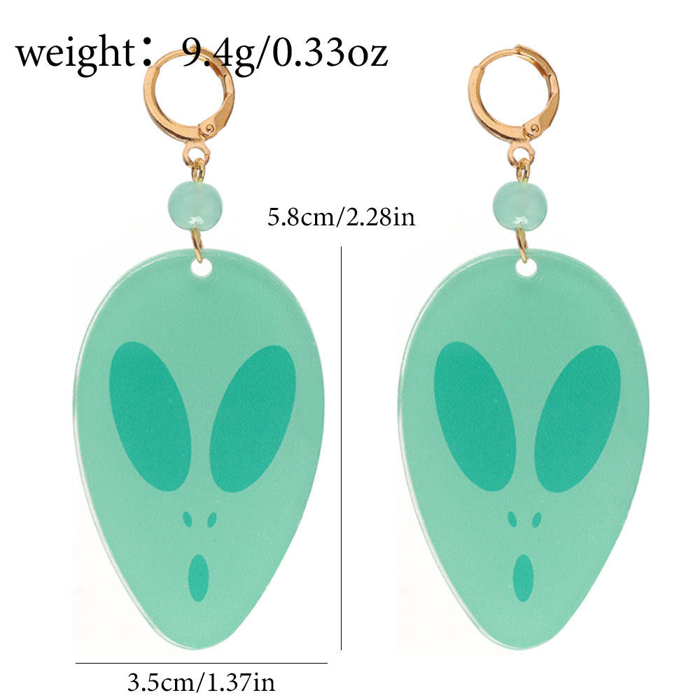 Monenjoy ダンダダン イヤリング　おもちゃ　綾瀬 桃 耳飾り　ピアス　あやせ もも アクセサリー　コスプレ道具 - Monenjoy