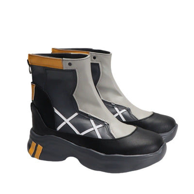 Monenjoy ゼンゼロ トリガー コスプレシューズ　ブーツ　オボルス小隊　ゼンレスゾーンゼロ　コスプレ道具GS1208 - Monenjoy