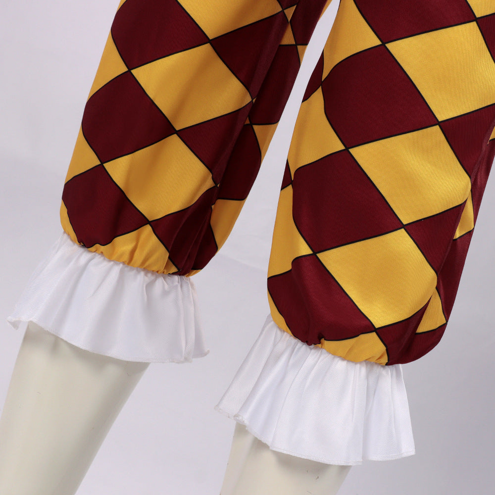 Monenjoy ONE PIECE  バルトロメオ　コスプレ衣装  バルトクラブ　船長　イベント　赤色 人食いのバルトロメオ  Bartolomeo　ハロウィン