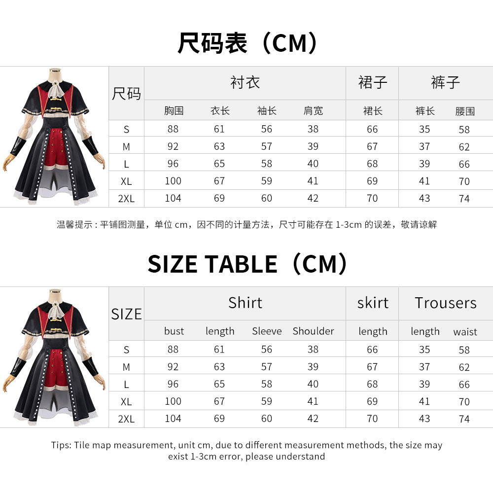 Monenjoy バンドリ！アヴェムジカ TVアニメ ムジカ　　若葉 睦　三角 初華　八幡 海鈴　祐天寺 にゃむ　豊川 祥子　イヤリング贈り　舞台服　コスチューム　洋服　イベント　仮装　ロリータ　可愛い　 - Monenjoy