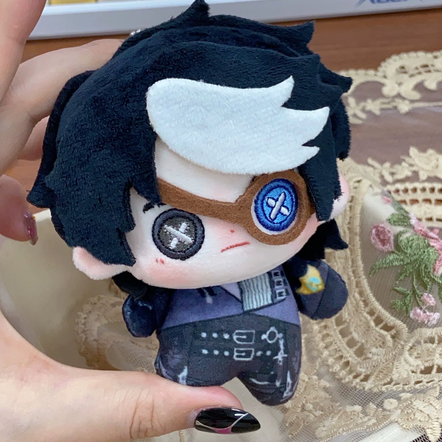 Monenjoy 第五人格 占い師 ぬいぐるみ 10cm 初期衣装  人間になりたい虎  帽子 取り外し可能 　アイデンティティ5 綿人形 推し活 イライ・クラーク IdentityV 萌えグッズ 同人グッズ プレゼント