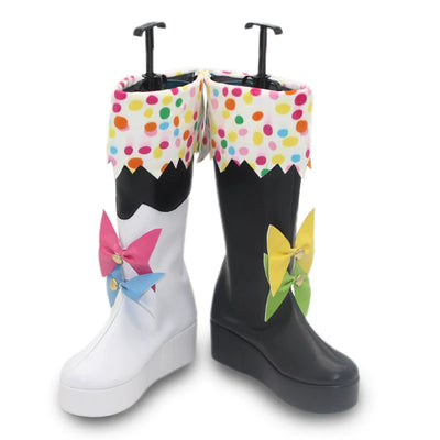 Monenjoy　魔法少女ノ魔女裁判  城ケ崎 ノア　コスプレ道具　シューズ　靴　まのさば  　舞台道具 Monenjoy