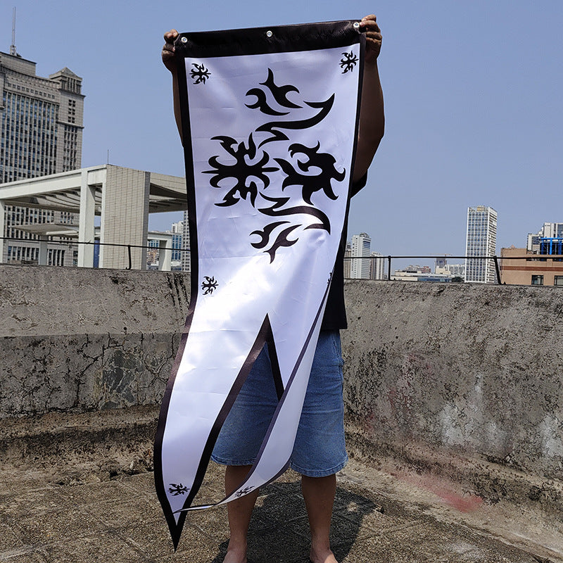 Monenjoy　Fate/Grand Flag　マスターライン Fate/stay night アルトリア・ペンドラゴン　旗面　旗幟（アーサー王） セイバー　アクセサリー　コスプレ道具　 - Monenjoy