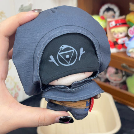 第五人格 占い師 ノワール  ぬいぐるみ  10cm キーホルダー　【SSR】ホワイト綿人形　第五人格/IdentityV 　ボロの衣装 イライ・クラーク　ふわふわ　同人グッズ　非公式グッズ