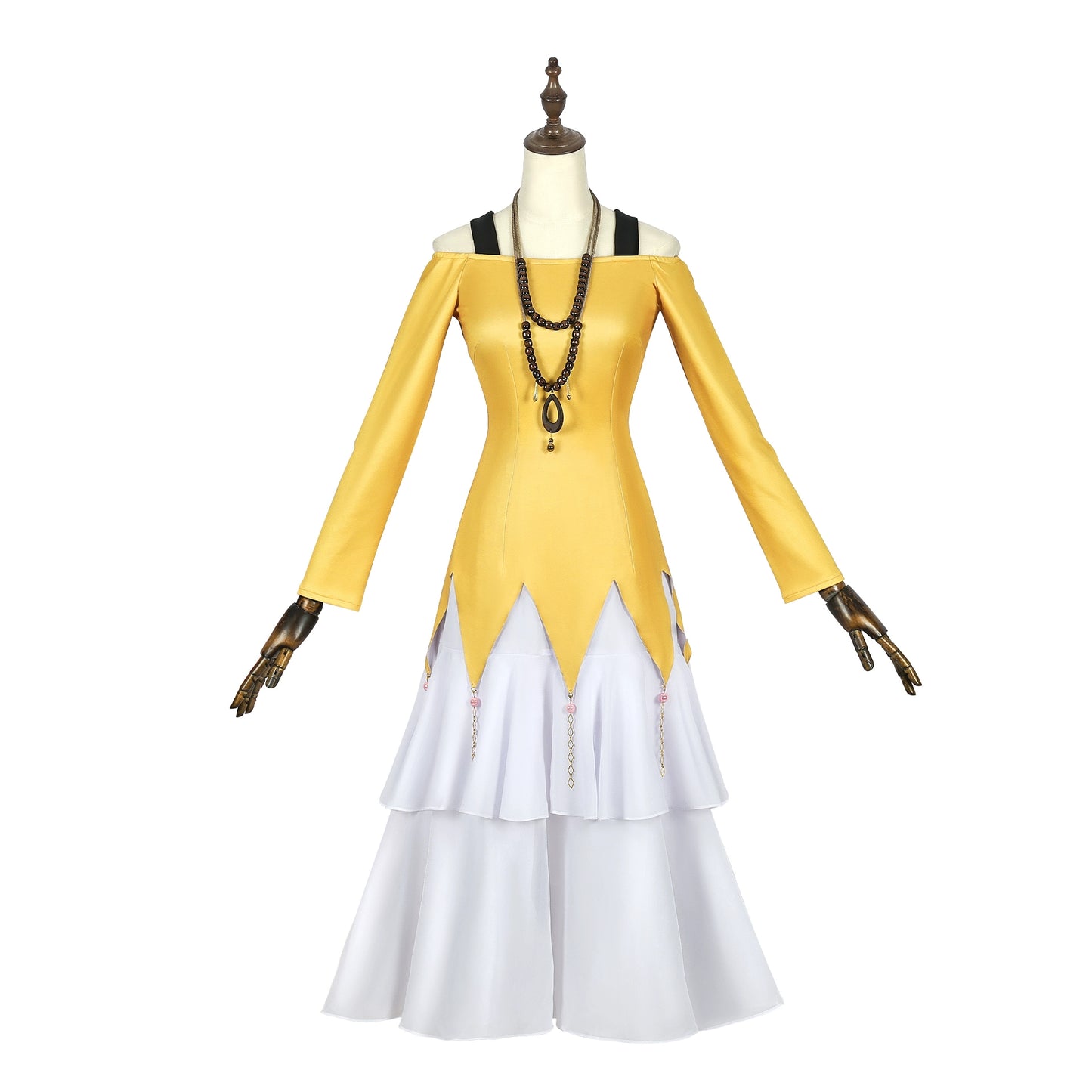 Monenjoy しゅごキャラ! 月詠 歌唄 コスプレ衣装　 イースター社 ほしな 歌唄 　黄色　日常服　イベントGS1217 - Monenjoy