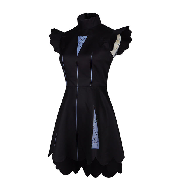 Monenjoy Fainting Hero and Assassin Princess Ciel Zebra Demon King One Piece Cosplay Costume Event Black