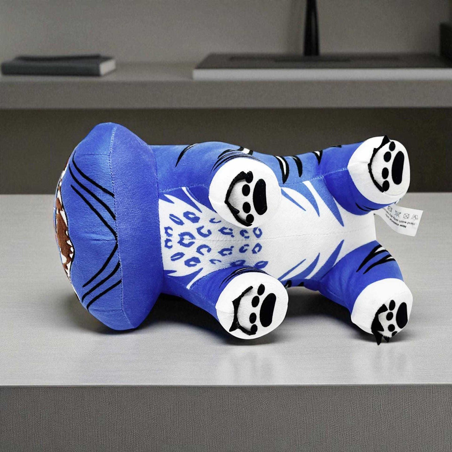 Monenjoy　映画『KPOPガールズ！デーモン・ハンターズ サジャ・ボーイズ　ぬいぐるみ　虎のドール　ブルー色　イベント　kpop demon hunters plush K-POP  アニメーション