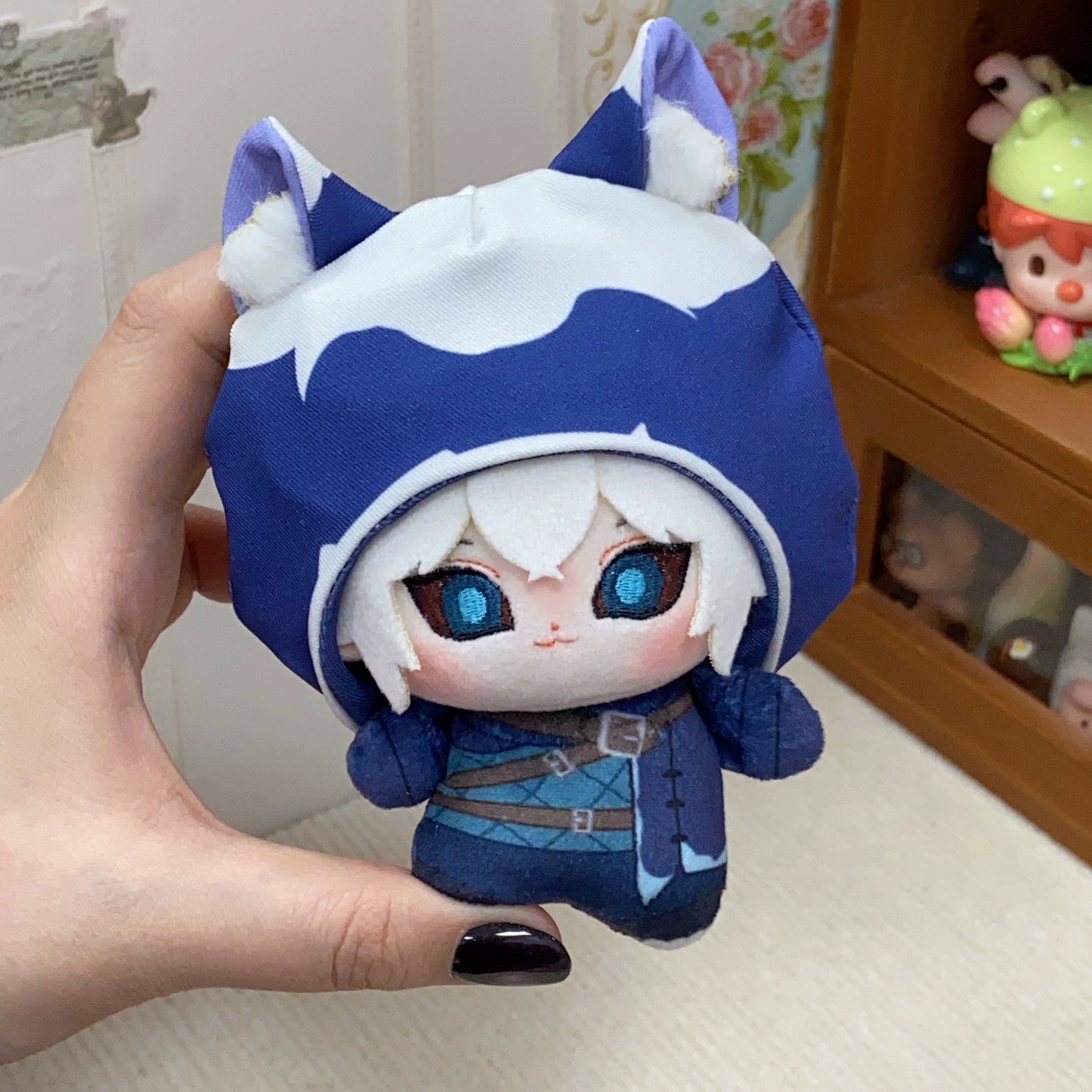 アイデンティティ5 　夜の番人　ぬいぐるみ　10cm キーホルダー　綿人形　第五人格/IdentityV 　イタカ　ふわふわ　同人グッズ　非公式グッズ