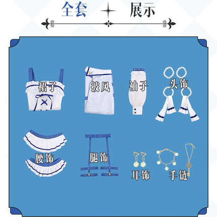 Monenjoy　前橋ウィッチーズ 　上泉 マイ　三俣 チョコ　青色　コスプレ衣装　黄色　ライブ服　舞台服　コスチューム　魔女　GS1903
