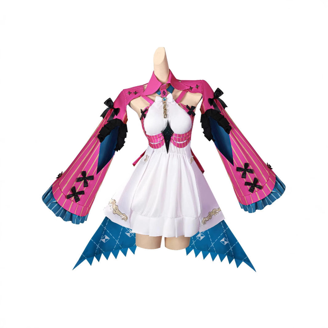 Monenjoy 鳴潮 カルロッタ Carlotta Montelli 　ワンピース　礼服　可愛い　コスプレ衣装　イベント　仮装 - Monenjoy