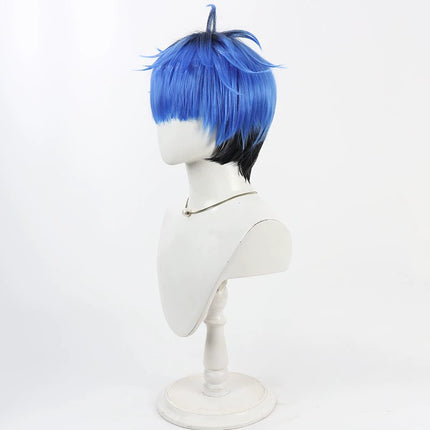 Monenjoy HUNDRED LINE - Final Defense Academy, Face Warping, Very Short, Bob Cut, Wig, Short Hair, Cosplay Props, Hundred Wig, Event