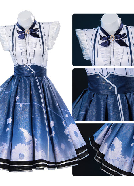 Monenjoy　インフィニティニキ　追想に舞う花弁 コスプレ衣装　ドレス　ワンピース　イベントGS1312 - Monenjoy