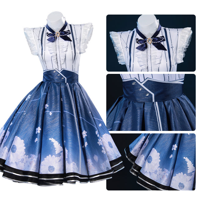 Monenjoy　インフィニティニキ　追想に舞う花弁 コスプレ衣装　ドレス　ワンピース　イベントGS1312 - Monenjoy